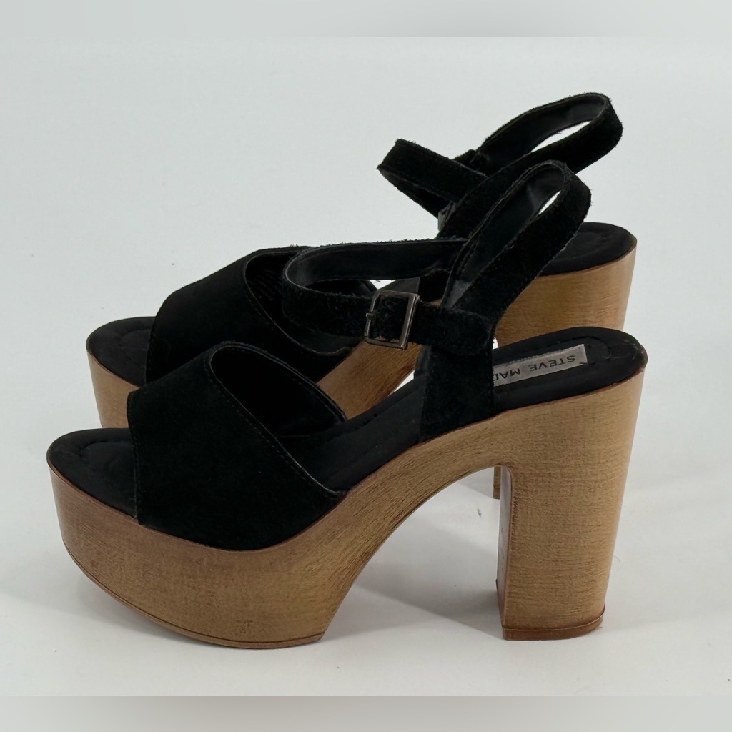 Vintage Steve Madden Platform Sandals Heels 8 Read